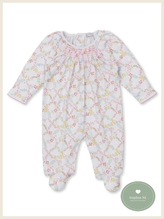 Other - Kissy Kissy Baby Girls Cotton Footie Snap Long Sleeve One-Piece